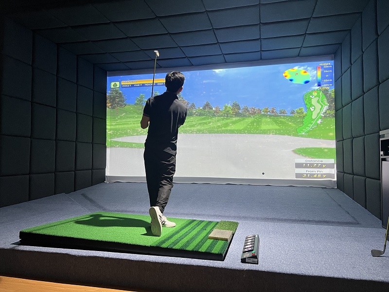 GolfTech bàn giao công trình phòng golf 3D Impact Vision tại Lý Nam Đế Hà Nội