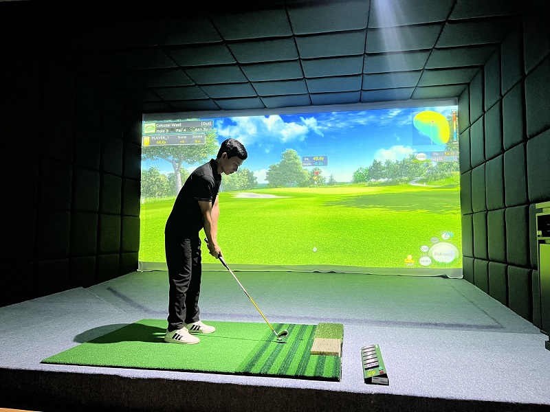 GolfTech bàn giao công trình phòng golf 3D Impact Vision tại Lý Nam Đế Hà Nội