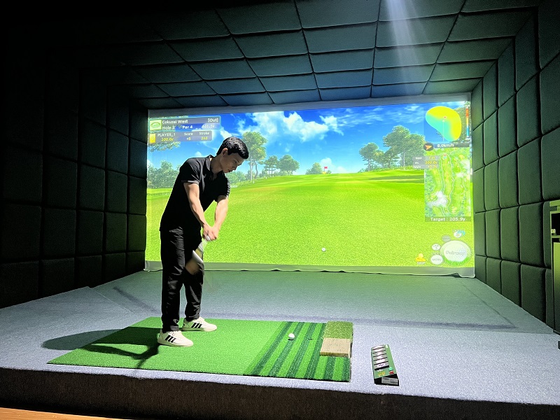 GolfTech bàn giao công trình phòng golf 3D Impact Vision tại Lý Nam Đế Hà Nội