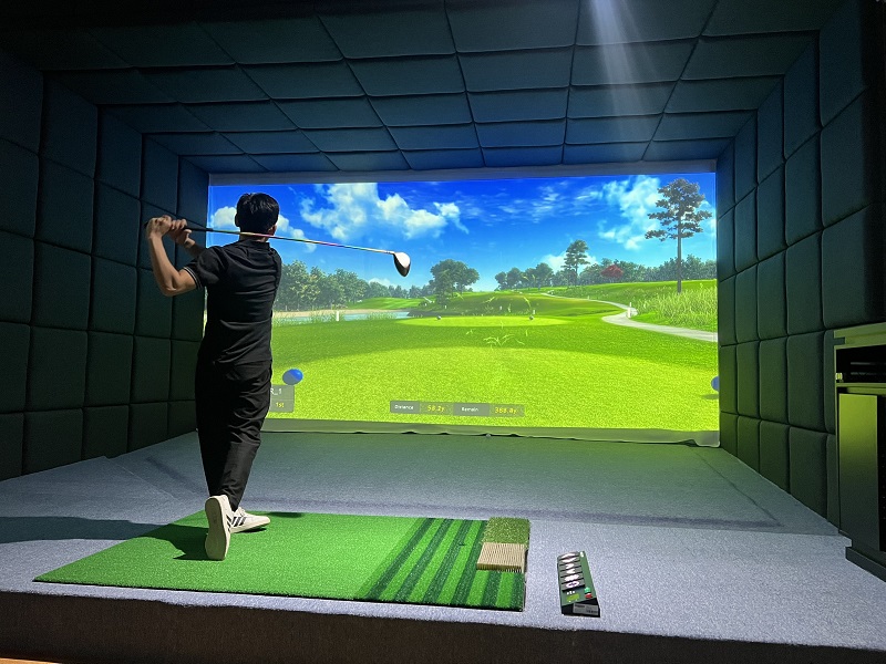 GolfTech bàn giao công trình phòng golf 3D Impact Vision tại Lý Nam Đế Hà Nội