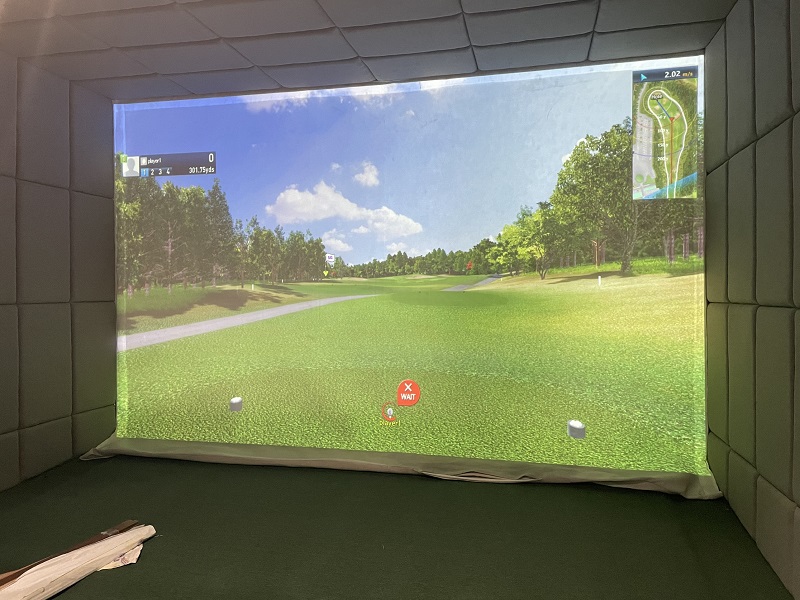 Công Trình Phòng Golf 3D Ở Dương Đình Nghệ