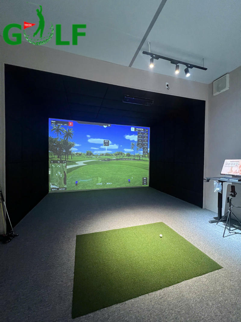 Bàn giao công trình phòng golf 3D tại Như Quỳnh, Hưng Yên