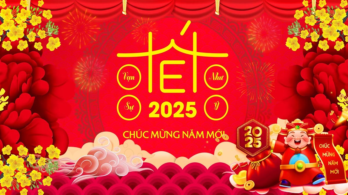 Thông báo lịch nghỉ Tết Ất Tỵ 2025