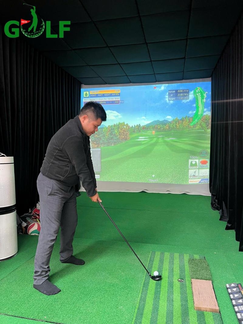 GolfTech Bàn Giao Phòng Tập Golf 3D Tại Lạc Long Quân, Hà Nội