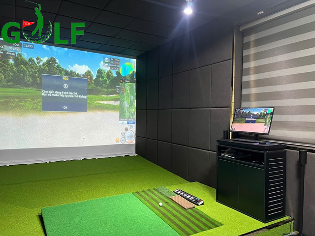 GolfTech bàn giao phòng tập golf 3D tại Chùa Hà, Hà Nội