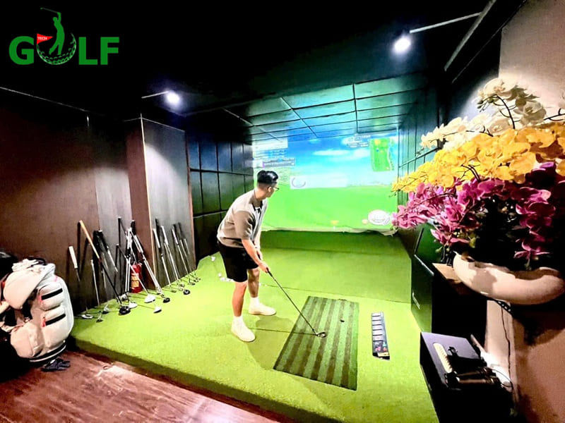 Golftech hoàn thiện và lắp đặt phòng golf 3D tại Phan Kế Bính, Hà Nội